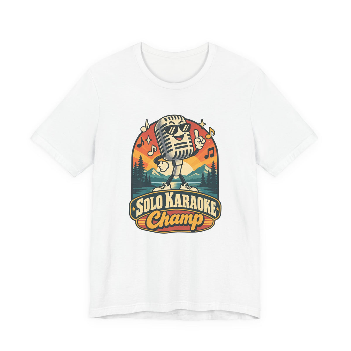 Solo Karaoke Champ Funny Karaoke T-Shirt