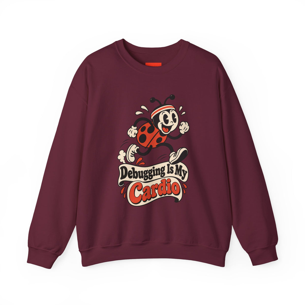 Debugging Is My Cardio Funny Programmer Sweatshirt