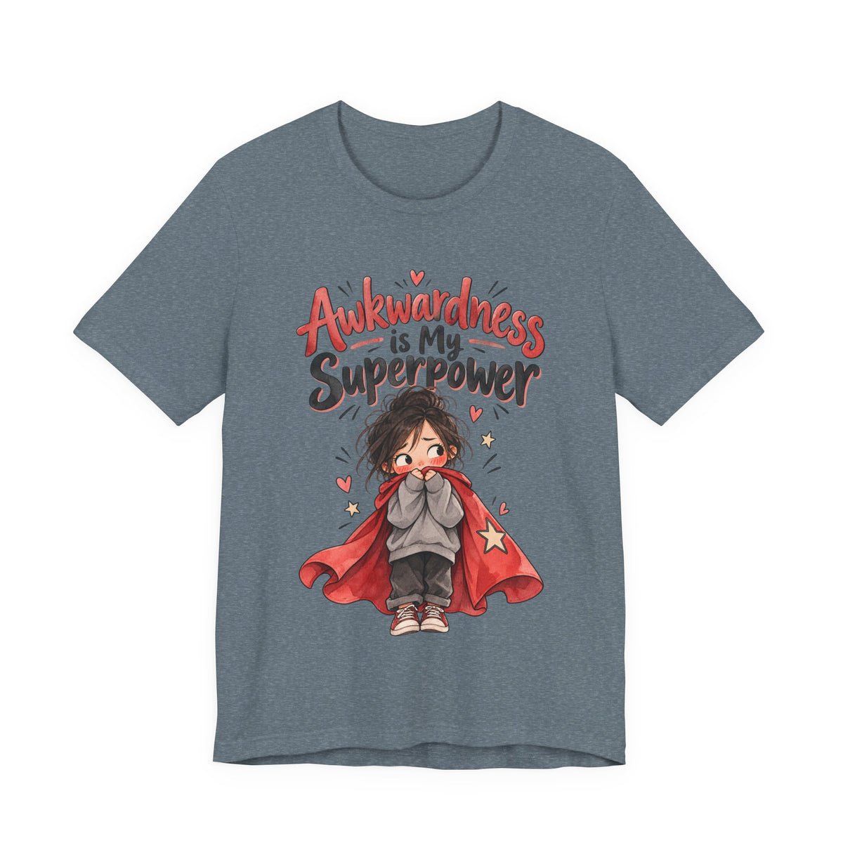 Awkwardness is My Superpower Funny Introvert T-Shirt