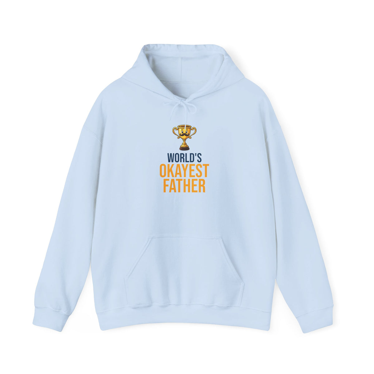 World's Okayest Father Funny Dad Hoodie
