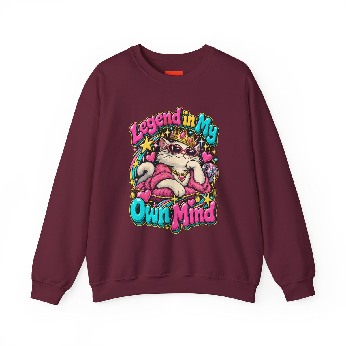 Legend in My Own Mind Funny Self-Deprecating Sweatshirt