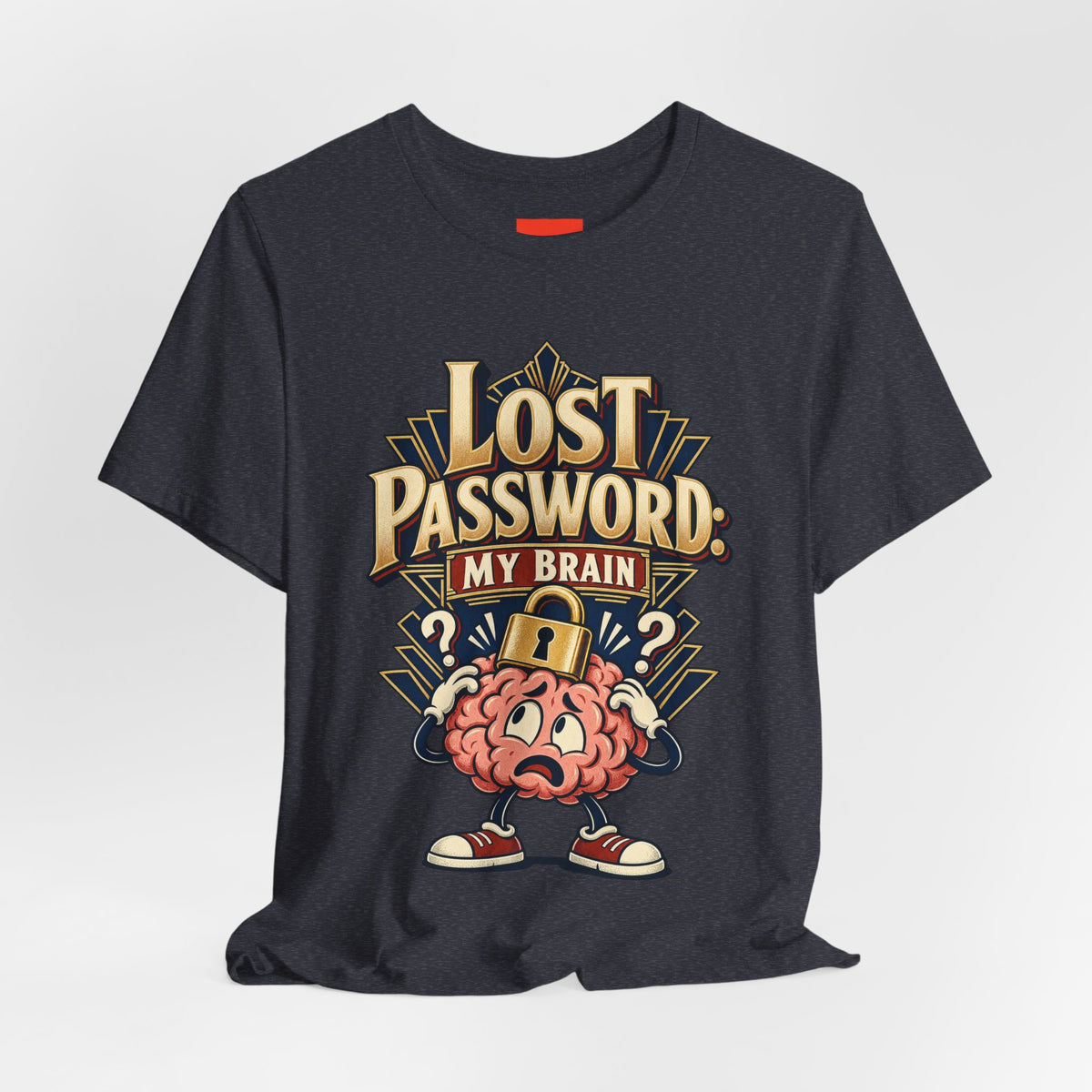 Lost Password: My Brain Funny IT T-Shirt